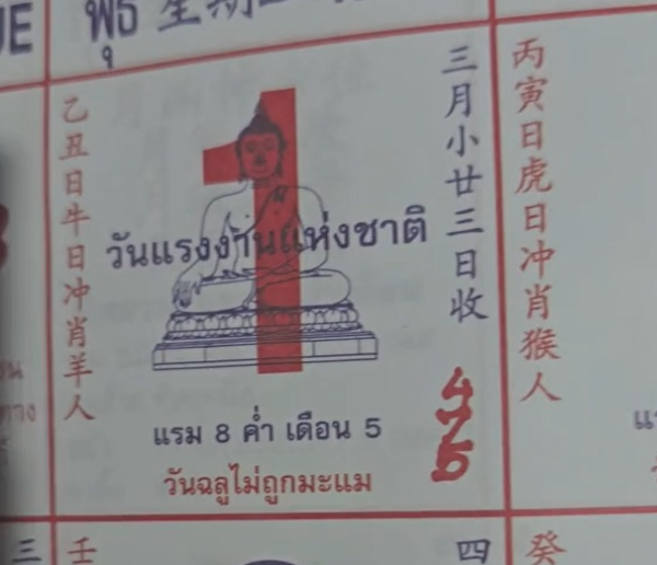 เลขเด็ด 2/5/67 หวยปฏิทินจีน หวยจีน แนวทางหวยปฏิทินจีน